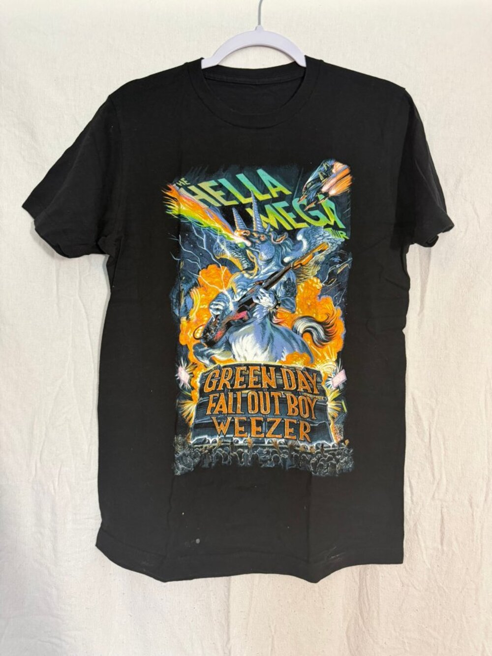 Hella Mega Tour Tee Shirt Medium